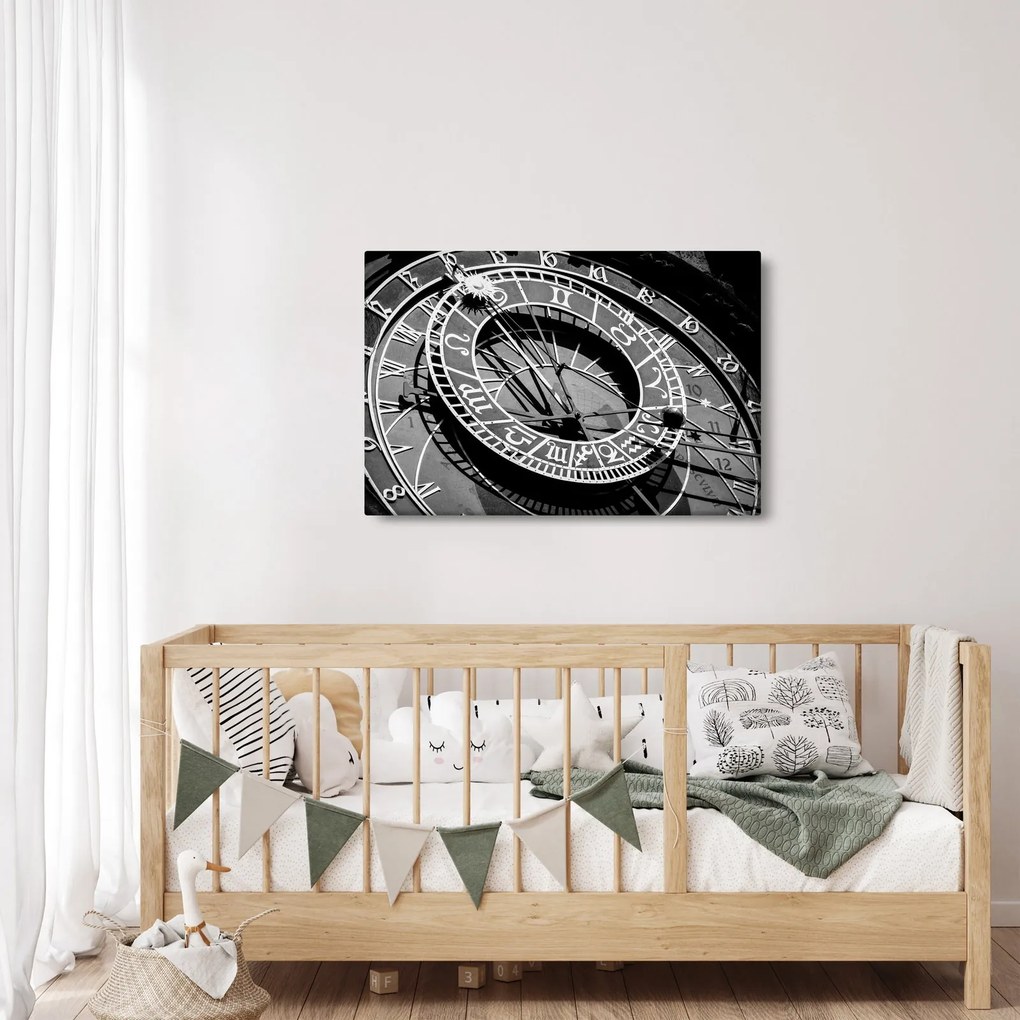 Obraz - Astronomické hodiny, Praha, Česká Republika (90x60 cm)
