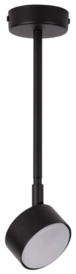 Luster na tyči NEMO 1xGX53/12W/230V 35 cm čierna