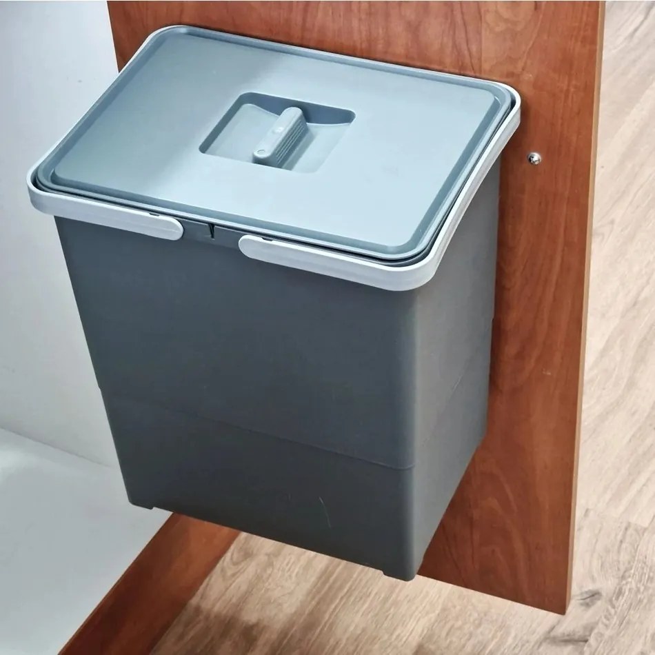 Elletipi Vstavaný odpadkový kôš EASY - na dvierka, 15 l, 15 l