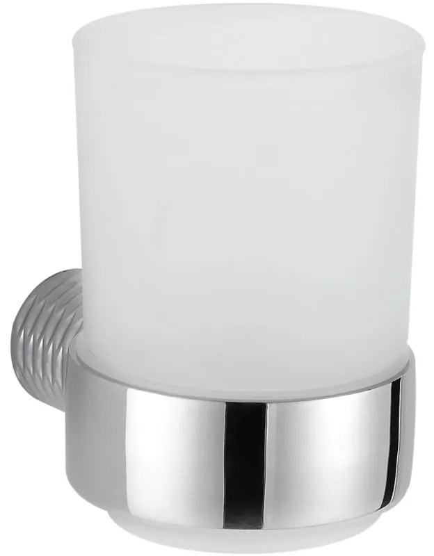 Mexen Base, nástenný pohár na kefky, chrómová, 7088238-00
