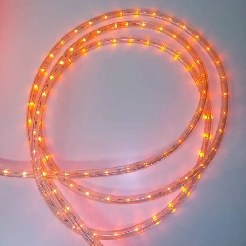 DECOLED LED hadice 1 m, oranžová, 30 diod, IP44 Easy Fix