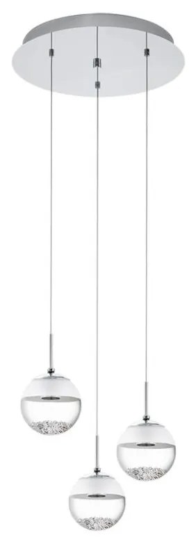 Eglo 93709 - LED luster MONTEFIO 1 3xLED/5W/230V