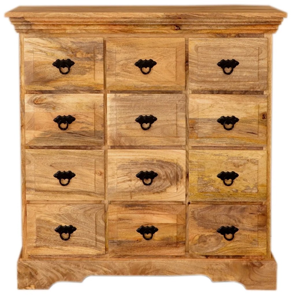 furniture-nabytek.cz - Komoda z masívneho dreva mango 90x90x45