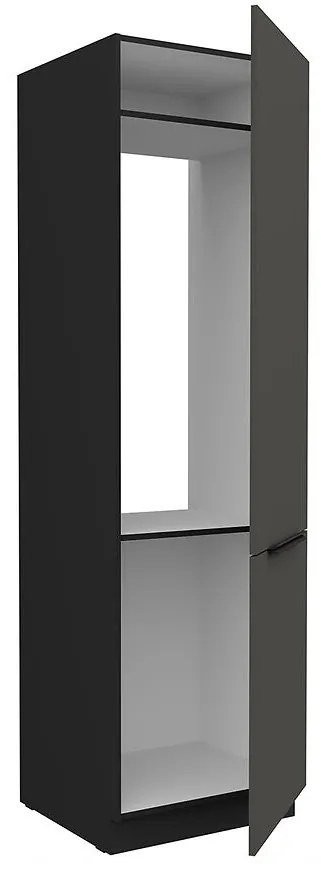 Kuchynská skrinka Aria-Gr/Bl Anti Fingerprint 60lo-210 2f