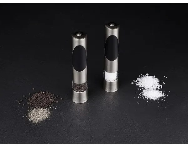Cole&Mason - Sada elektrických mlynčekov na soľ a korenie RICHMOND 2 ks 6xAAA