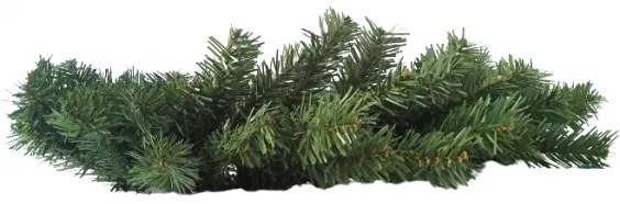 Umelý zelený veniec nezdobený, pr. 50 cm, pr. 50 cm