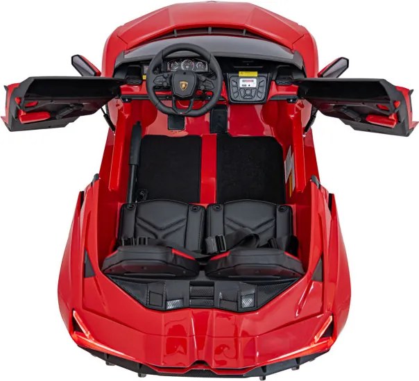 Elektrické autíčko Lamborghini Revuelto XL STRONG červené