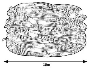 Rabalux BIRI LED RGB pásik LED/3,2W/5V 10m IP44 Wi-Fi + diaľkové ovládanie