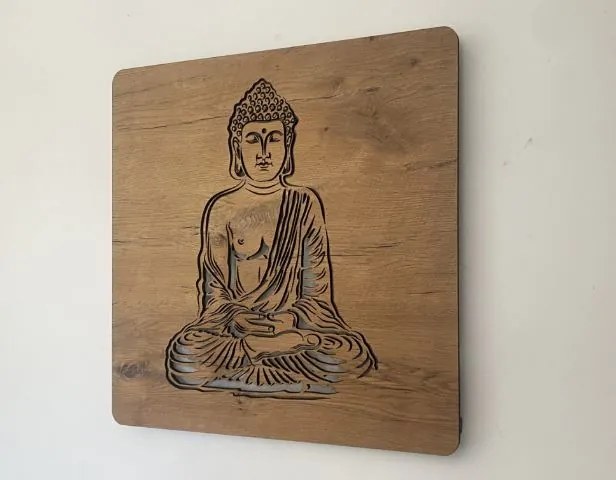 Svietiaci obraz Buddha na batériu