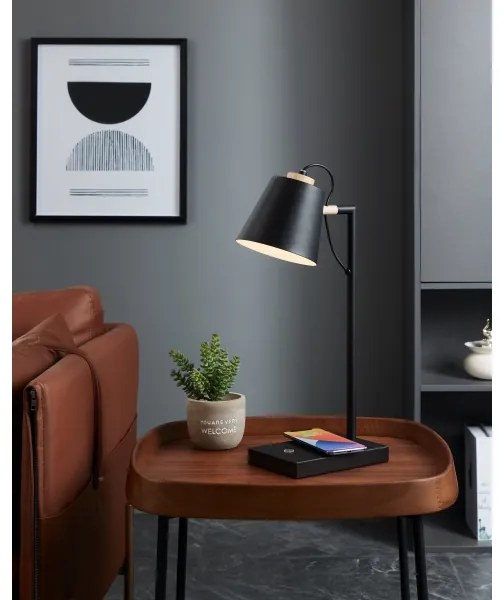 Eglo 900626 - stmievateľná LED lampa s bezdrôtovým nabíjaním LACEY LED/5,5W/230V