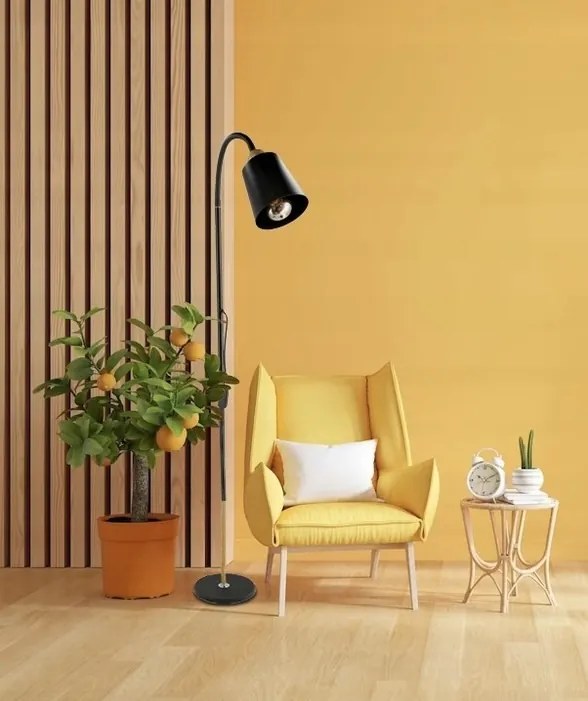 BERGE Stojacia lampa LED E27 - VIEW