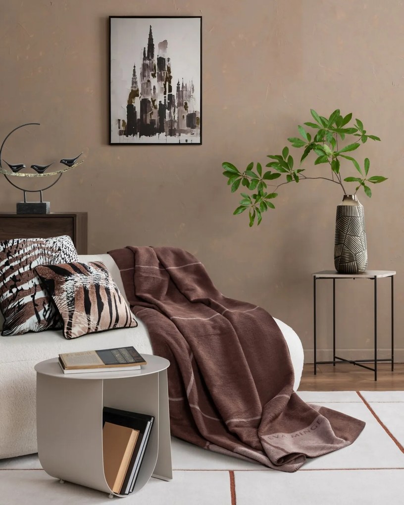 DEKORAČNÁ OBLIEČKA NA VANKÚŠ EVA MINGE 45X45 CM VZOROVANÁ