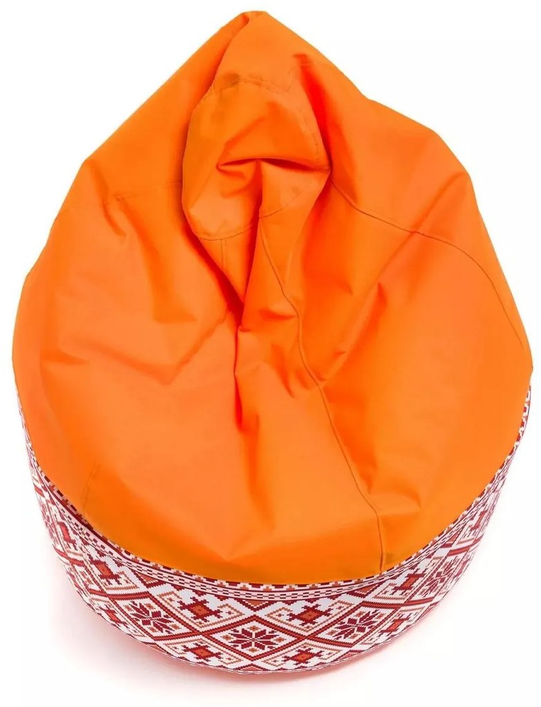 Sedací vak Viper Outdoor Folk – pohodlie s ľudovým štýlom do interiéru aj exteriéru Farba: Folk 1 - M2 modrý