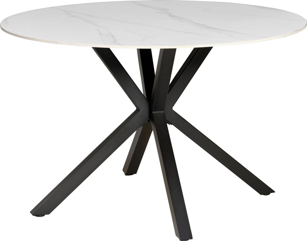 XXXLutz JEDÁLENSKÝ STÔL, biela, 118/118/76 cm MID.YOU - Stoly - 000055016501