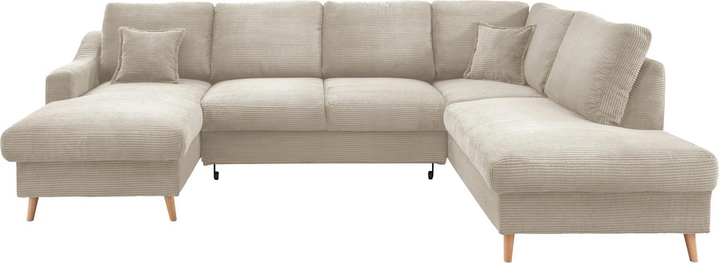 XXXLutz SEDACIA SÚPRAVA, textil, béžová P & B - Sedačky - 002310004989