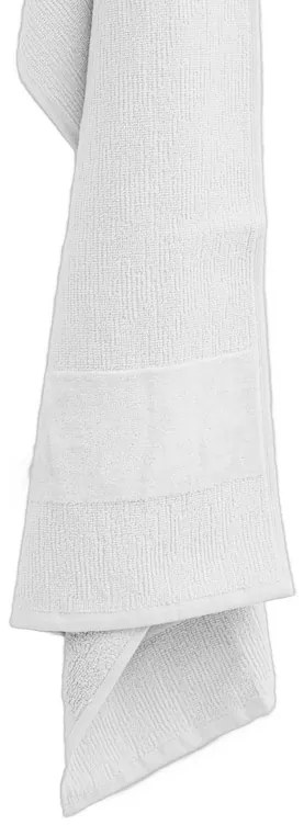 Súprava uterákov CARRARA 1ks 60x100 cm a 1ks 40x55 cm 100% bavlna, biela