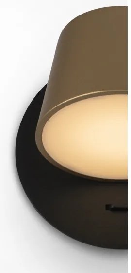 Maytoni MOD421WL-L6BBS3K - LED Nástenné svietidlo PIXEL 7W/230V 3000K zlatá/čierna