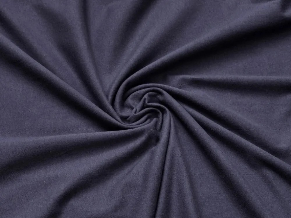 Jersey prestieradlo EXCLUSIVE tmavo modré 70x140 cm