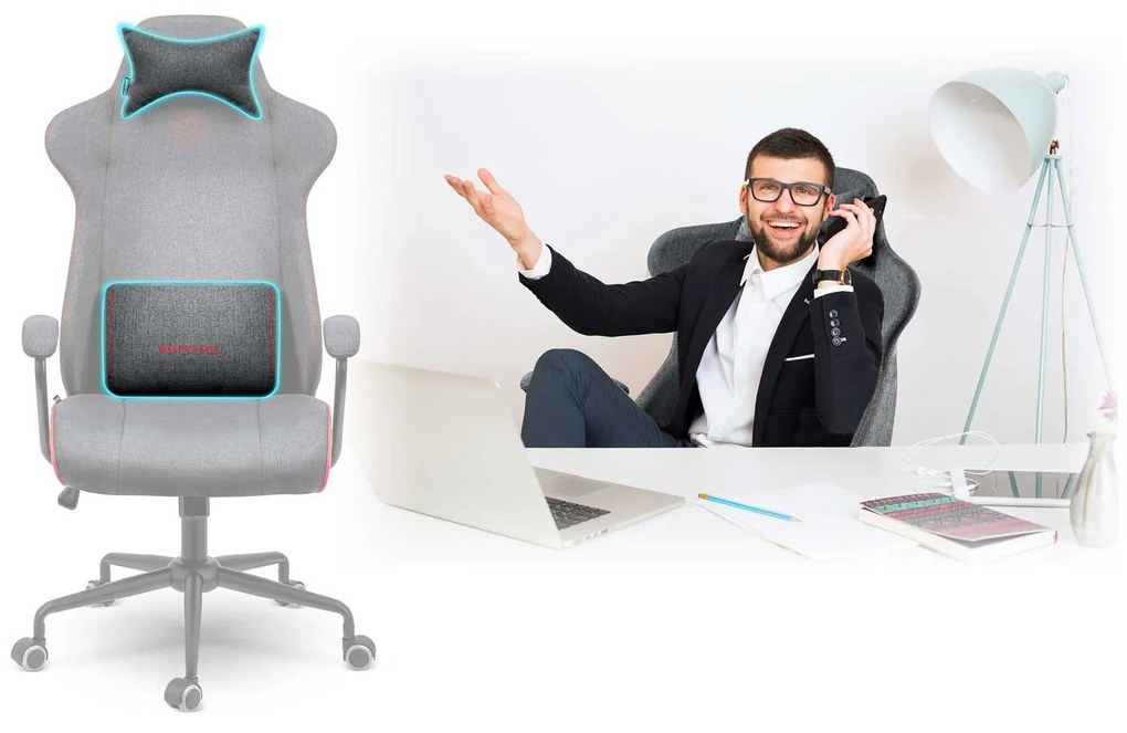 Kancelárska stolička Sofotel Verona 2583 - šedá