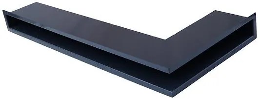 Mriežka LUFT 40x60x6 cm čierna pravá