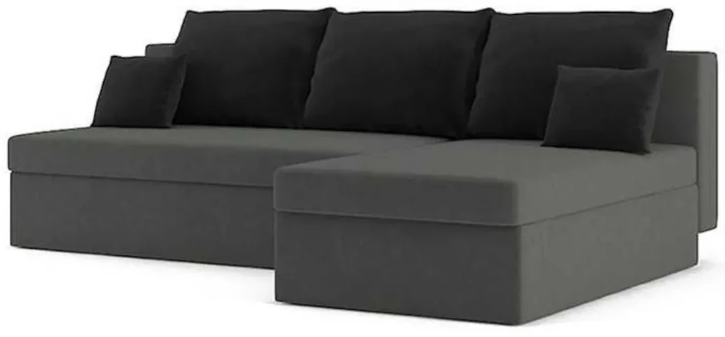Rohová rozkladacia sedačka SUNNY,200x75x140,haiti 14/haiti 17,ľavá
