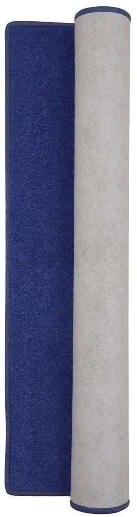 Vopi, Koberec behúň na mieru Eton modrý 82, šíre 40 cm, modrá, chodba / predsieň