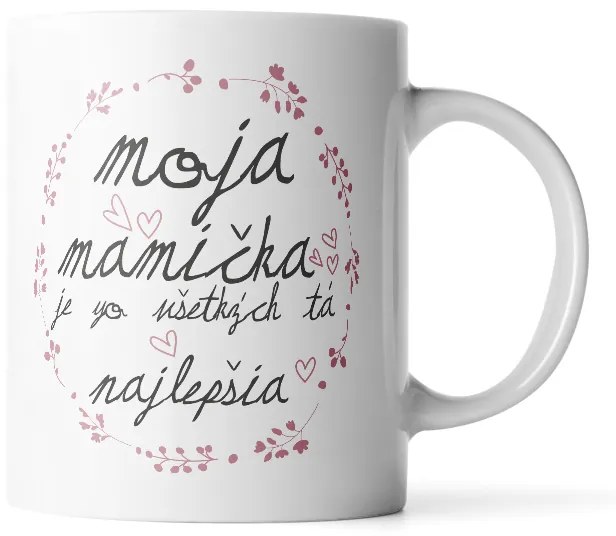 Sablio Hrnek Moje maminka je ta ze všech nejlepší - 200 ml - espresso