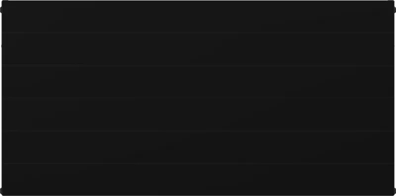 Mexen Line CVL22, panelový radiátor 500 x 1600 mm, spodné pripojenie, 2183 W, čierna, W622L-050-160-70