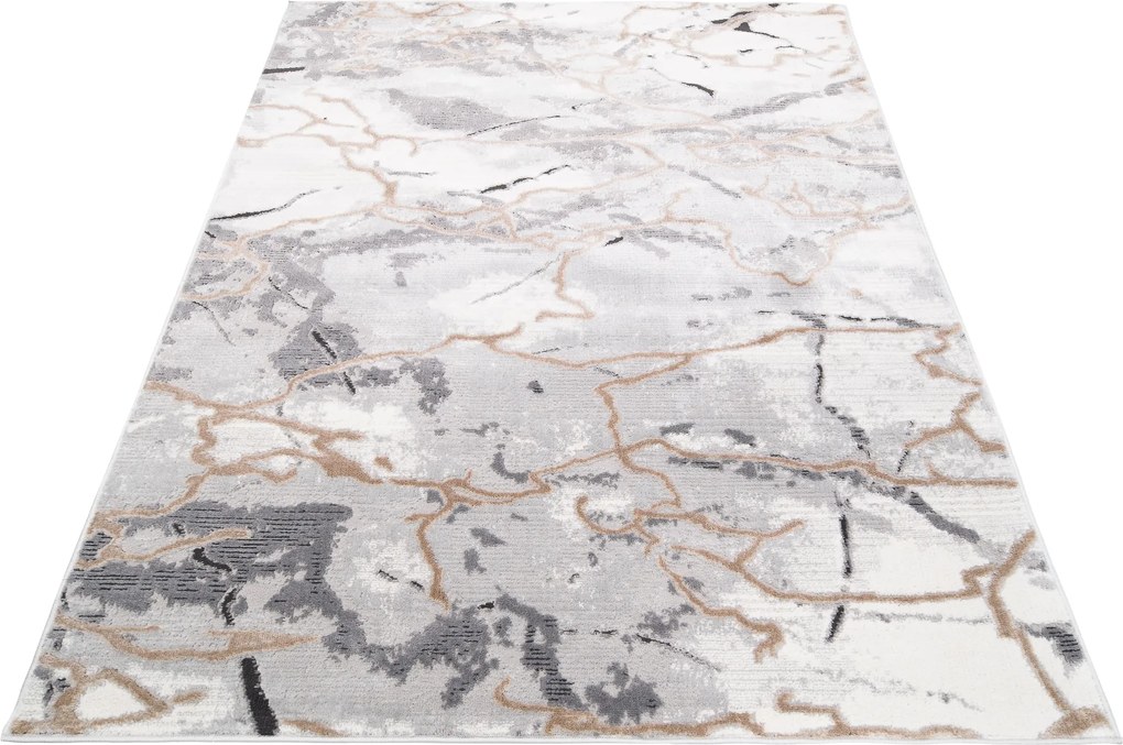 TA Koberec R215D L_GRAY/D_VIZON PORTLAND Rozmer: 80x150 cm