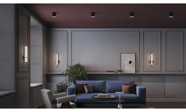 Maytoni C010CL-01B - Bodové svietidlo FOCUS 1xGU10/50W/230V čierna