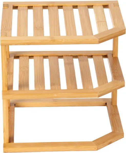 Rohová kuchynská polica DEDAL