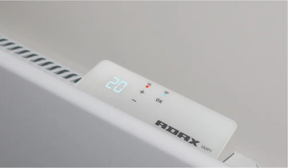 ADAX NEO L10 KWT 1000W biely elektrický konvektor s WiFi