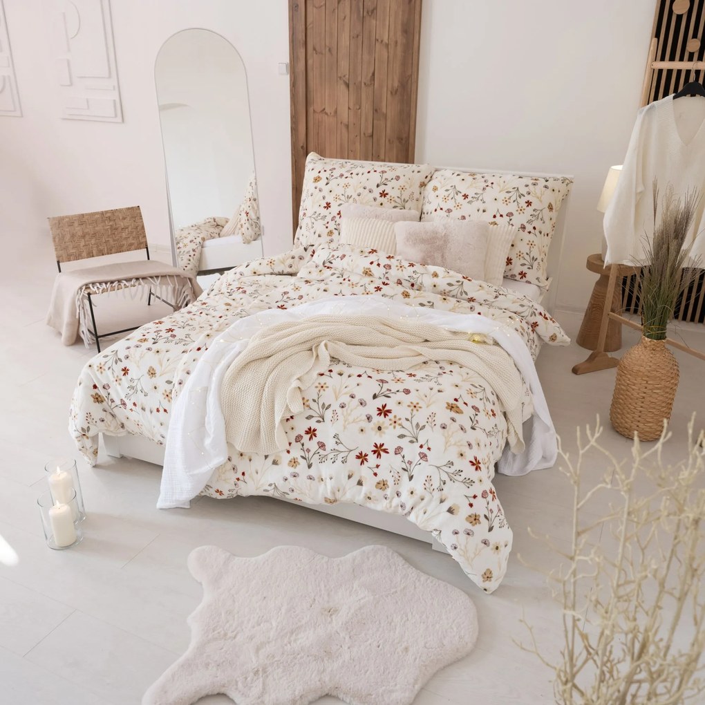 Obliečky mikroplyš Exclusive – Vanessa béžová