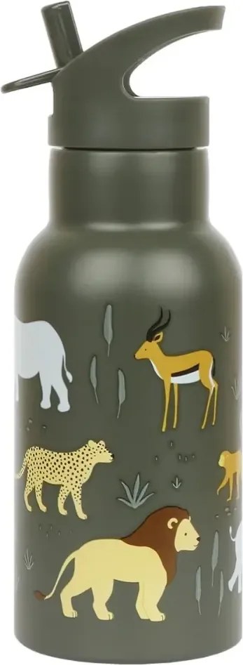 Nerezová fľaša na pitie savana