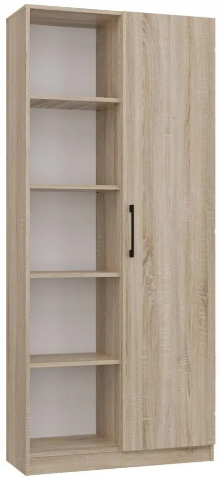 Knižnica AGAV dub sonoma