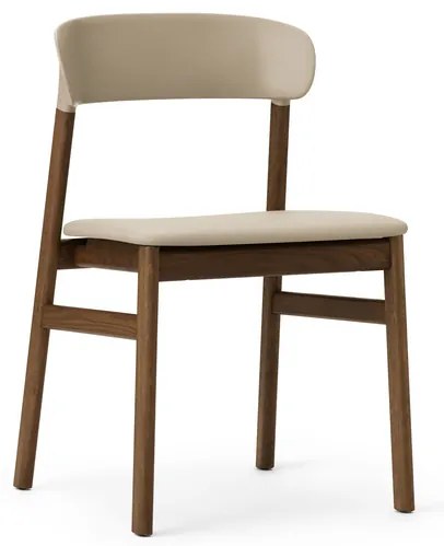 Stolička Herit Chair Spectrum Leather – piesková/dymový dub