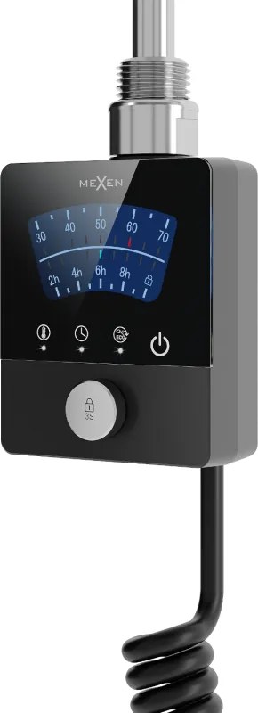 Mexen FA-BG8 elektrický ohrievač 600 W, čierny - W957-0600-70