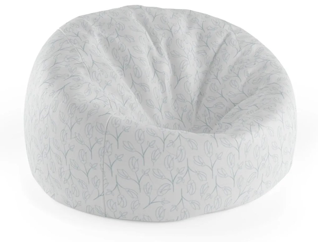 Sablio Sedací vak Cocoon Púčiky - 75 x 45 x 35 cm