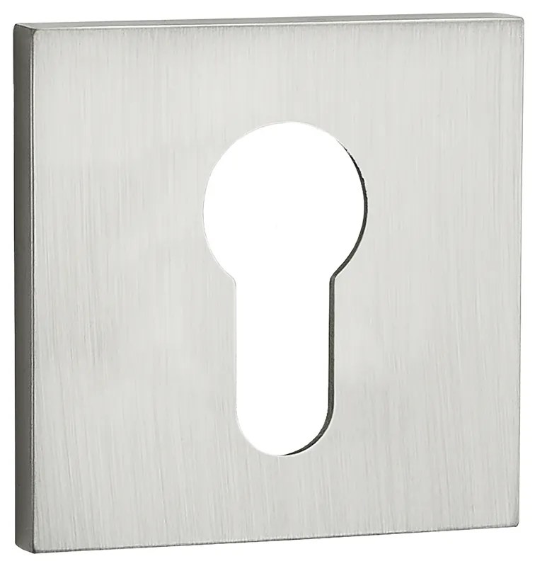 Kuchinox Kuchinox, rozeta ku kľučke s otvorom pre cylindrickú vložku, satén, LAV-LK6_302A