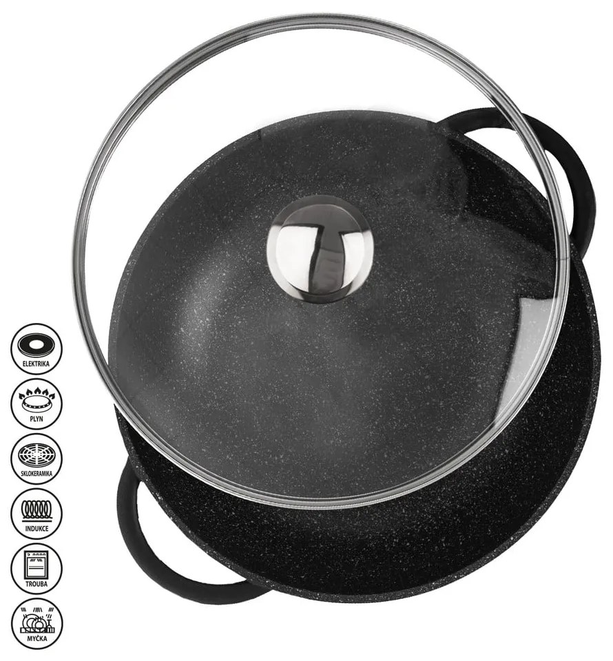 Hliníková WOK panvica Orion Grande, 31 cm