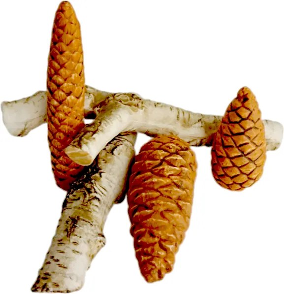 Dekoračné polienka MIX V (Dekorácia do biokrbu)