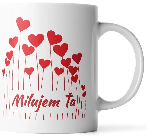 Sablio Hrnček Milujem ťa 2 - 890 ml - XXL