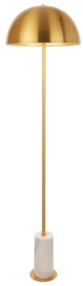 Endon 114208 - Stojacia lampa BERTOIA 1xE27/10W/230V mosadz