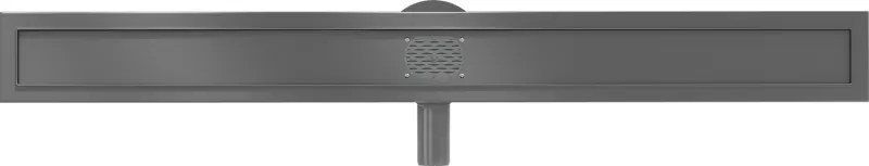 Mexen Flat 360°, telo žľabu 80 cm, brúsený grafit, 1E40080