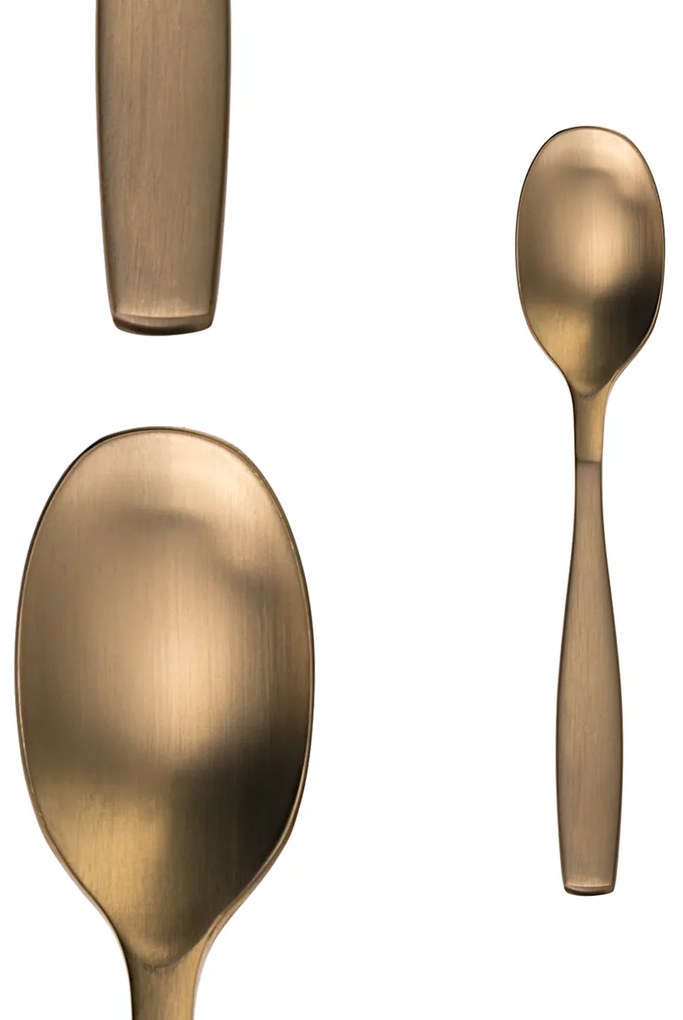Príborový set 24 ks - Gaya All Satin zlatý - 128490