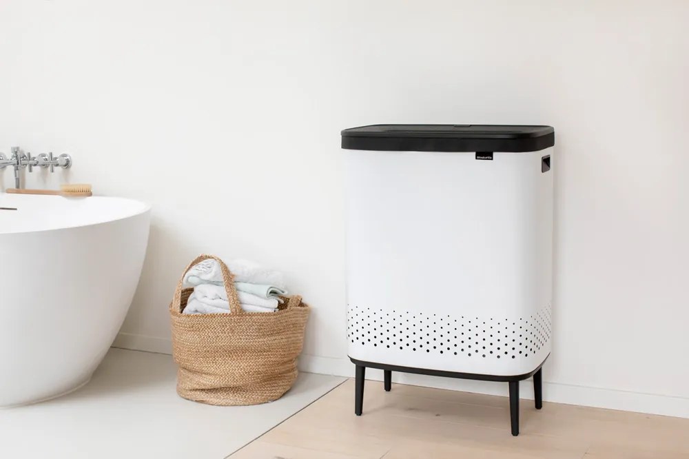 Brabantia Kôš na bielizeň Bo 2x45L biela