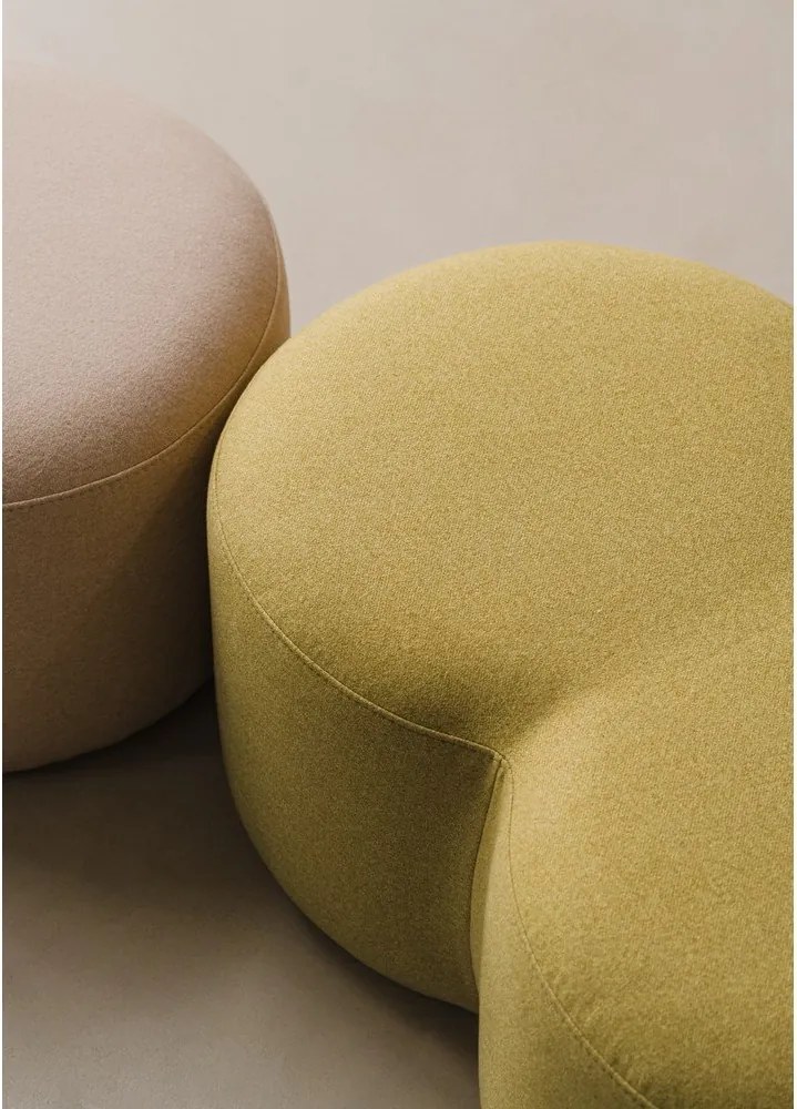 Žltý taburet Umbo – noo.ma