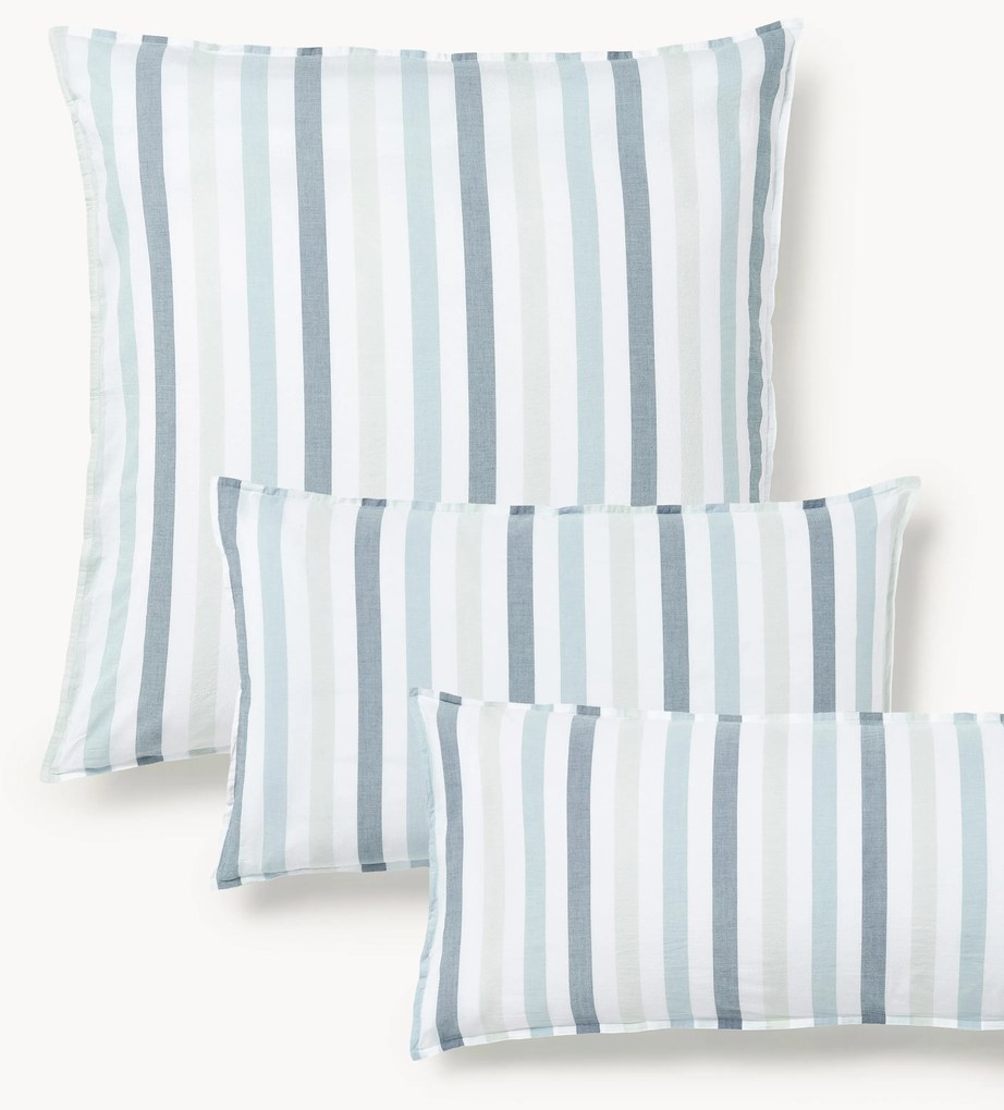 Obliečka na vankúš z vypratej bavlny Harriet