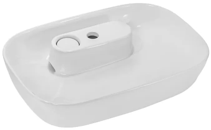 Umývadlo na dosku Pola biele