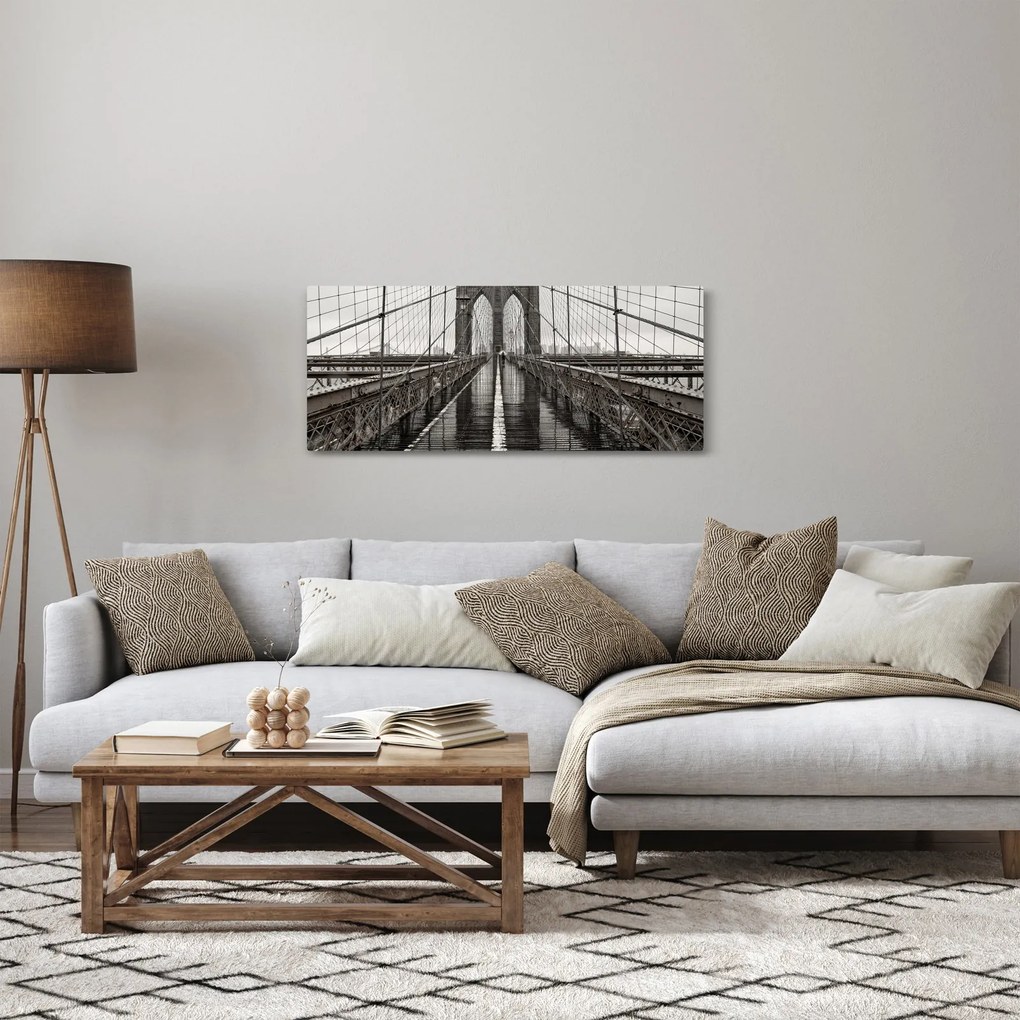 Obraz - Brooklynský most (120x50 cm)